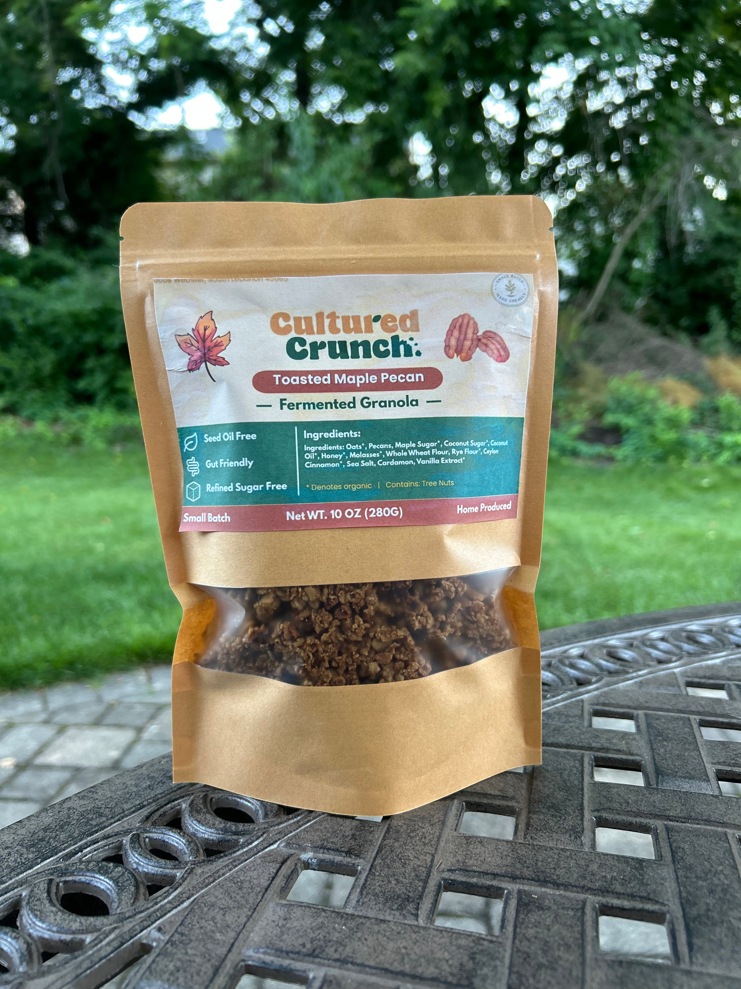 Toasted Maple Pecan Granola
