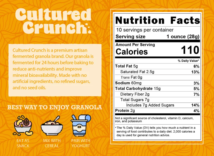 Golden Apple Pie Granola
